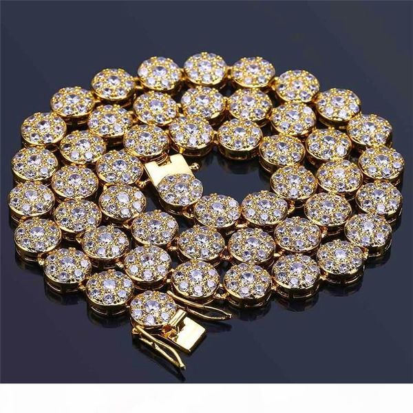 

luxury zircom chains hiphop jewelry for mens women fashion hip hop link chain cz accessories, Silver