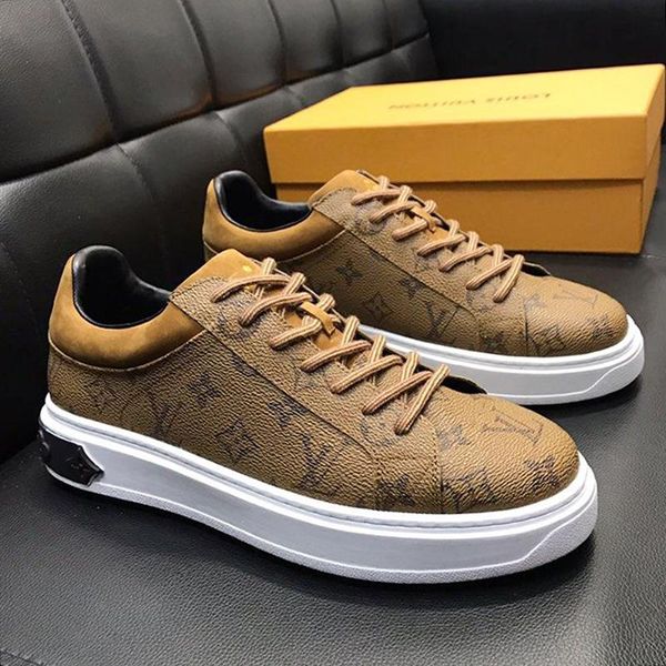 

fashion mens shoes luxury sneakers breathable design men shoes running outdoor footwears with origin box zapatos de hombre casual style l765, Black