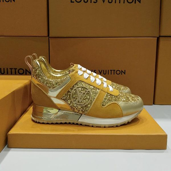 

women shoes fashion run away sneaker breathable lady casual shoes chaussures de femme luxury womens sports shoes with origin box zapatos, Black