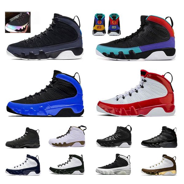 

racer blue 9 9s men basketball shoes pe og space jam bred bream it do it citrus cool grey gym red sports sneakers