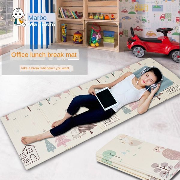 

floor mat portable single home furnishing folding nap mat foam moisture-proof sleeping floor shop home office artifact
