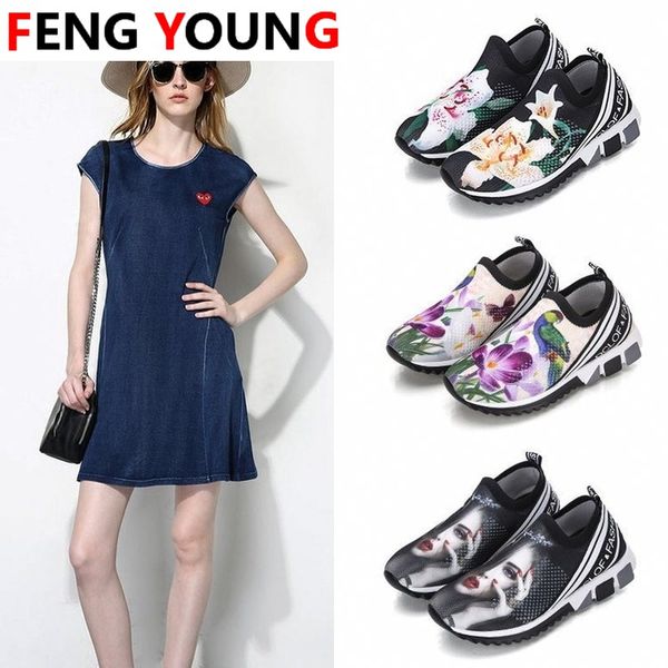 

large size foreign trade casual sports shoes female 2020 new autumn wild old shoes thick bottom color matching, Black