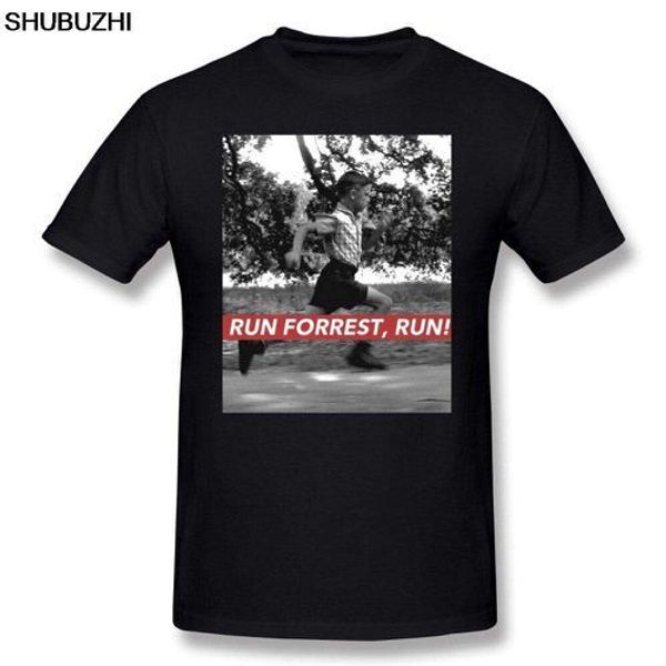

forrest gump t shirt run forrest, run awesome beach t-shirt tee shirt short-sleeve big man graphic, Gray;blue