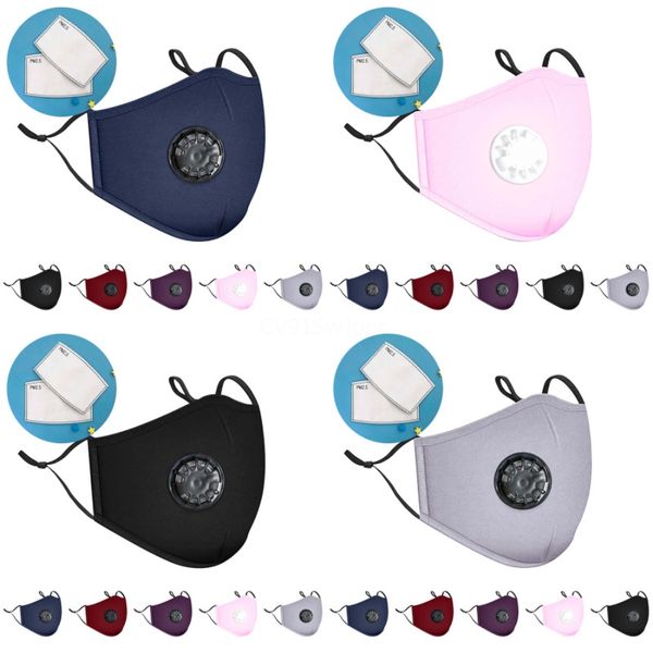 

5 layer pm 2.5 designer face mask dustproof mask core replacement mask only #qa233#395, Black