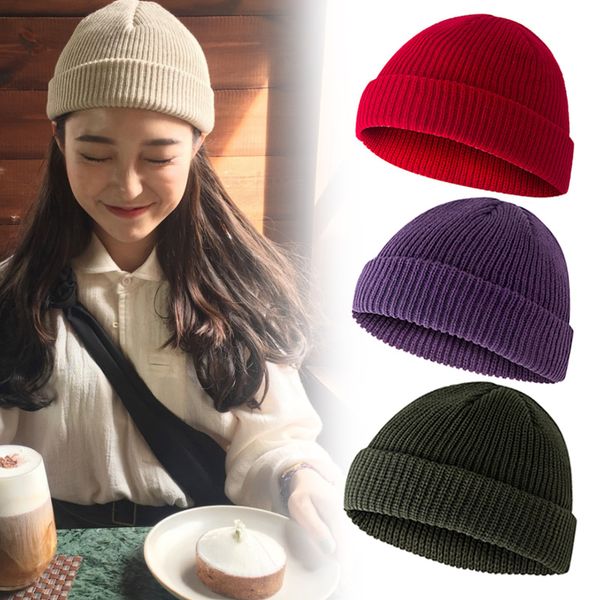 

running skiing sports warm windproof hat outdoor cycling hat windproof thermal riding cap beanie autumn winter riding skiing, Black