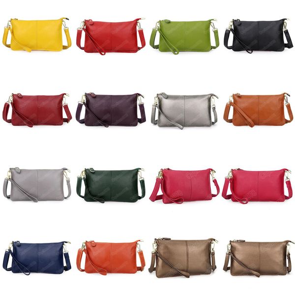 

womens designer clutch womens designer handbags european and american fashion genuine leather shoulder bag multiple colors capricorn1978