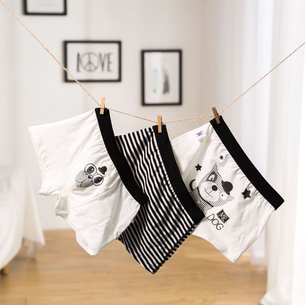 

children's boys' cotton boxer small medium and large children's cotton cartoon underpants underwear underpants boxer underwea, Camo