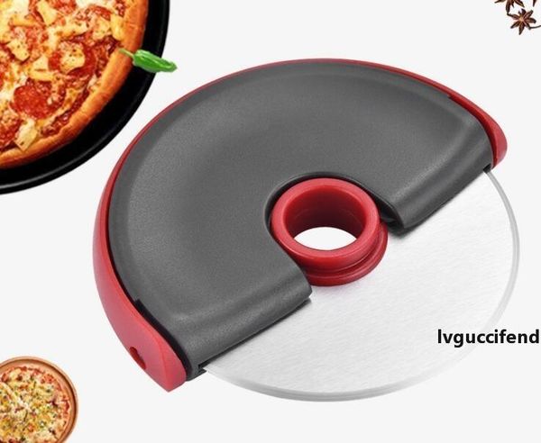 

round roller pizza wheel knife cake knife multi-function pizza knife ring vegetable cutter