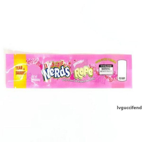 

nerds rope bag plastic gummy candy bag edibles empty flower packaging retail package smell proof mylar bag 7 styles dhl micro coil fcxbc