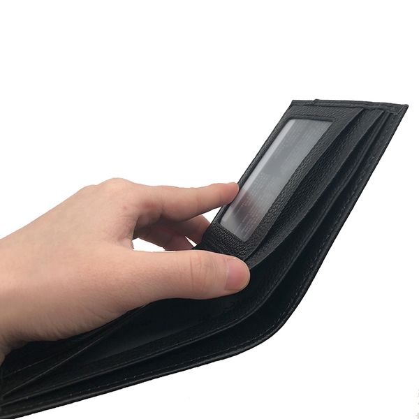 

nice men's wallets fashion bags thin pocket wallets leather credit card holders card bags handbags bag card wallet coin purse, Red;black