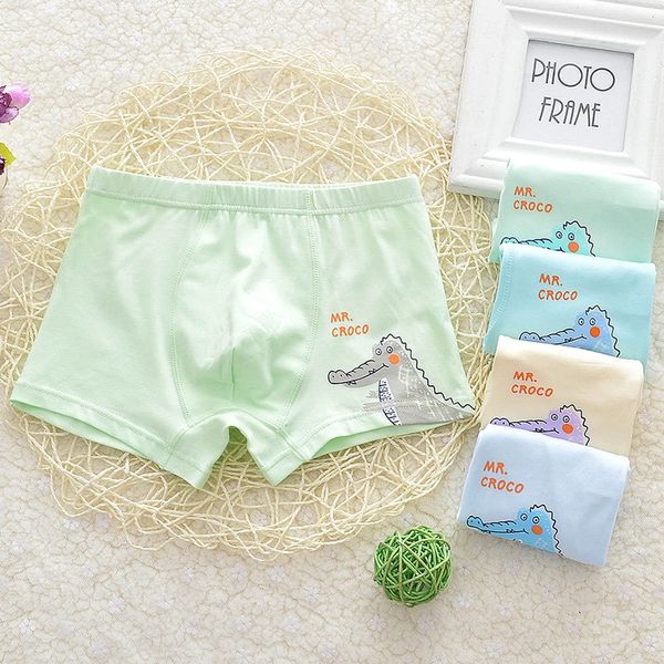 

9mbsd children's underwear boys' 6 boxers boxers 8 cotton 10 boys' 12 shorts 13 underpants underwear underpants medium and la, Camo