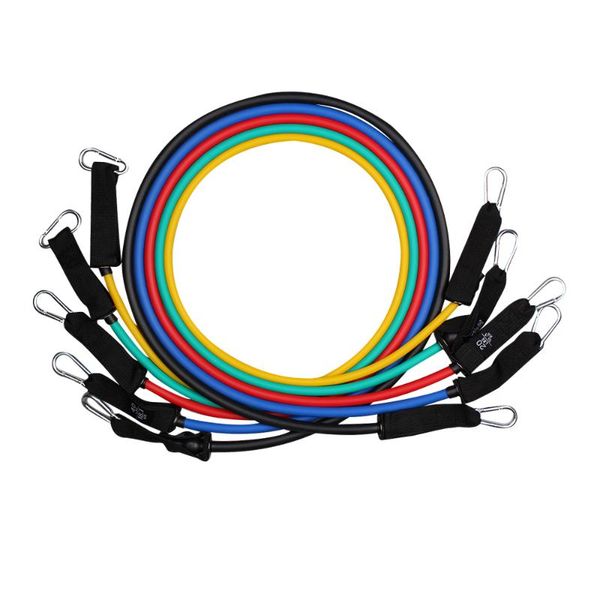 

resistance bands fdbro rally rope 150 lbs fitness strength training set latex elastic rubber string chest developer