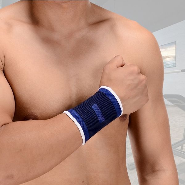 

sports wrist guard basketball bodybuilding badminton wool ball badminton fitness running sports wrist guard, Black;red