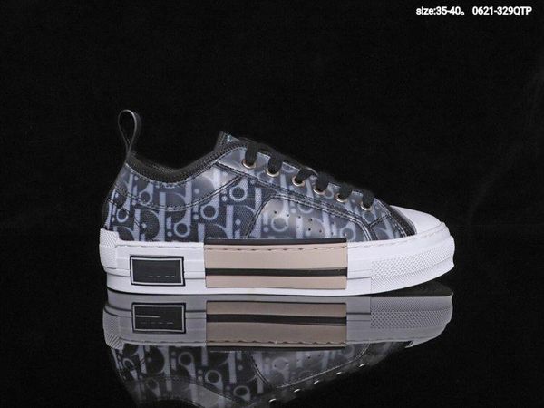 

2020 new luxury casual shoes transparent printing luxury ladies high-sneakers canvas men and women fashion casual shoes, Black
