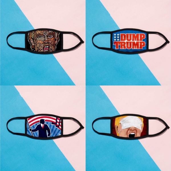 

2020 face mask washable american election printing dustproof masks outdoor cycling neck magic scarf bandana designer mask ljj #73#499#462