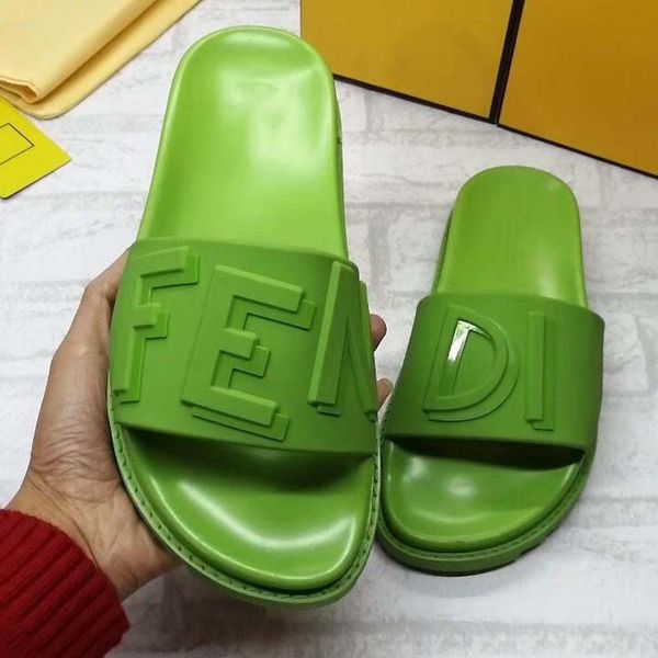 

fashion man women's sandals designer shoes bohemian diamond slippers woman flats flip flops shoes summer beach sandals  l11, Black