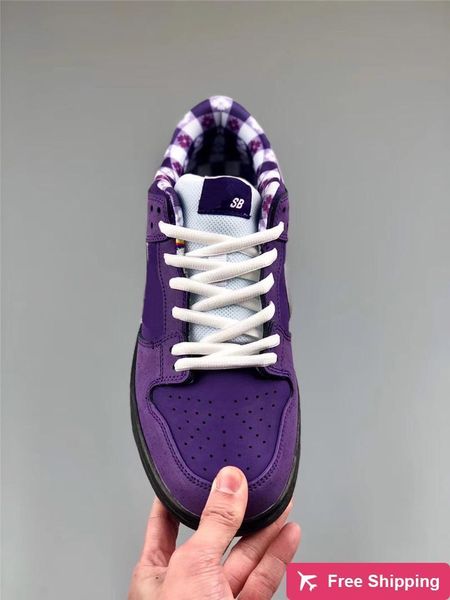 

release authentic concepts x sb dunk low purple lobster skateboard shoes sneakers with original box bv1310-555