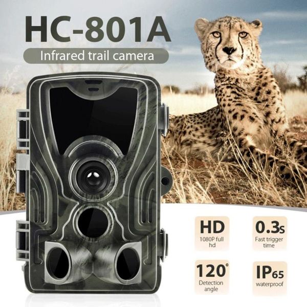 

hc801a hunting trail camera night version wild cameras 16mp 1080p ip65 p trap 0.3s trigger wildlife camera surveillance