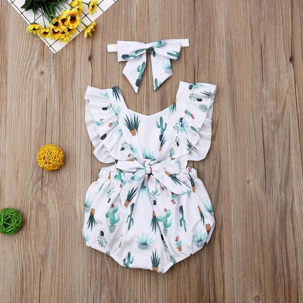 

для новорожденных baby girl bodysuit комбинезон + оголовье 2pieces set, Blue