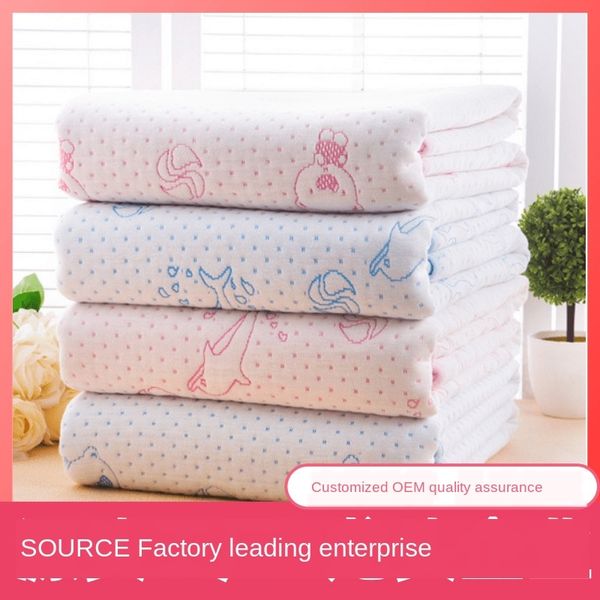 

newborn baby pure cotton waterproof waterproof baby care nursing diaper pad four-layer color cotton diaper pad