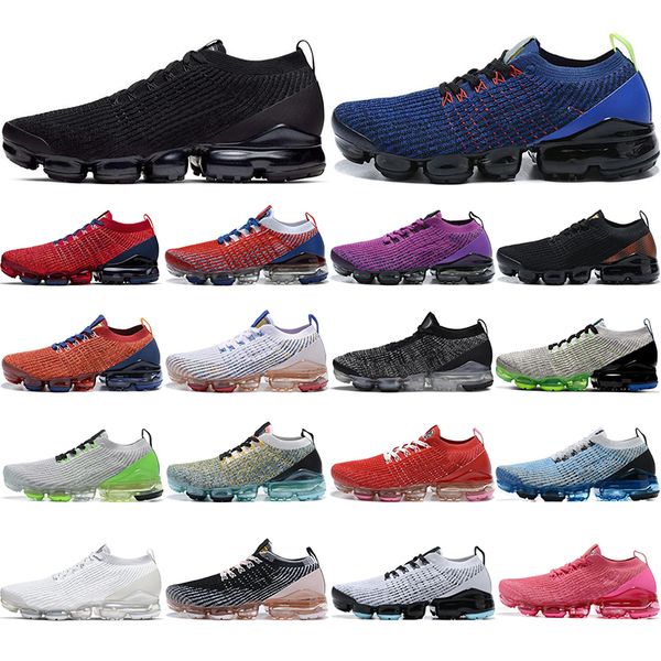 

new arrival knit 3.0 running shoes men women noble red vivid purple white hyper turquoise black snakeskin fly mens trainers sneakers 36-45