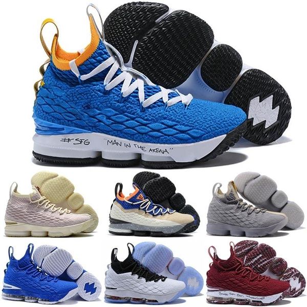 

new arrival xv 15 black white basketball shoes for men 15s ep sports training sneakers size 40-46