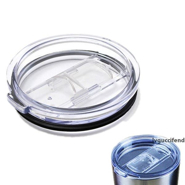 

transparent plastic cups lid drinkware lid sliding switch cover for 20 30 oz cars beer mugs splash spill proof
