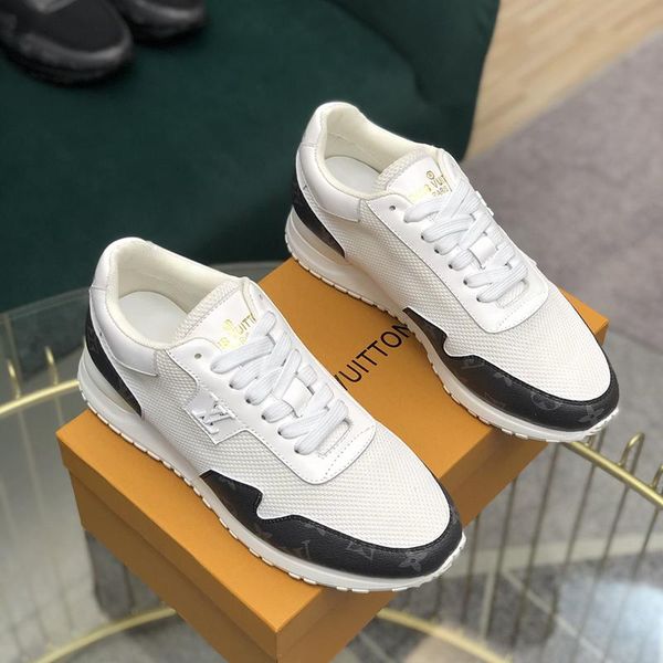 

2021-2020p new customized version of luxury design printed high -quality leather sneakers wild mens casual shoes mens banquet shoes size :38, Black