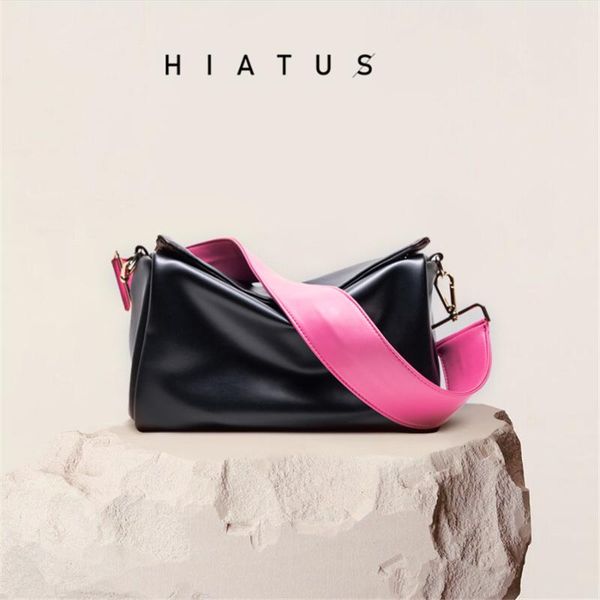 

color matching handbag new 2020 original wide shoulder strap soft baguette retro leisure large capacity shoulder women bag