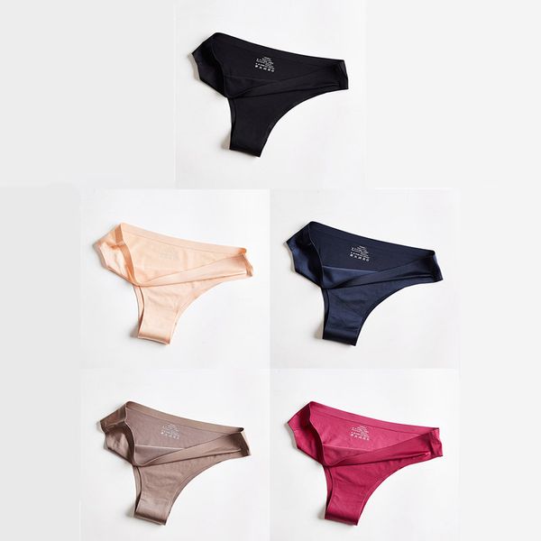 

viscose fiber incognito t-back to female transparent women's panties low waist solid women's panties t-shaped, Black;pink