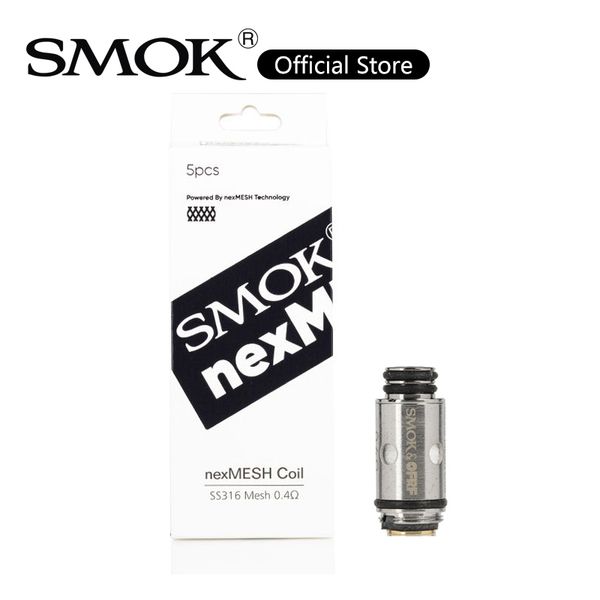 

SMOK nexMESH Pod Coil 0.4ohm A1 SS316 NexMesh Замена Катушки для nexMESH Pod Kit 100% оригинал