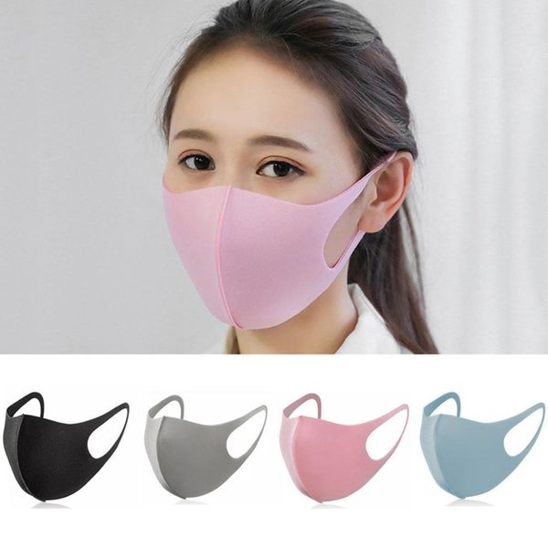 

designer face mask summer pm2.5 mask haze dust mask nasal filter reusable windproof cotton masks 2020 new, Silver