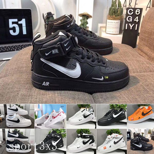 

ones shoes high low cut white black outdoor trainers sneakers men low skateboard shoes new designer one dunk 1 knit ehvvt