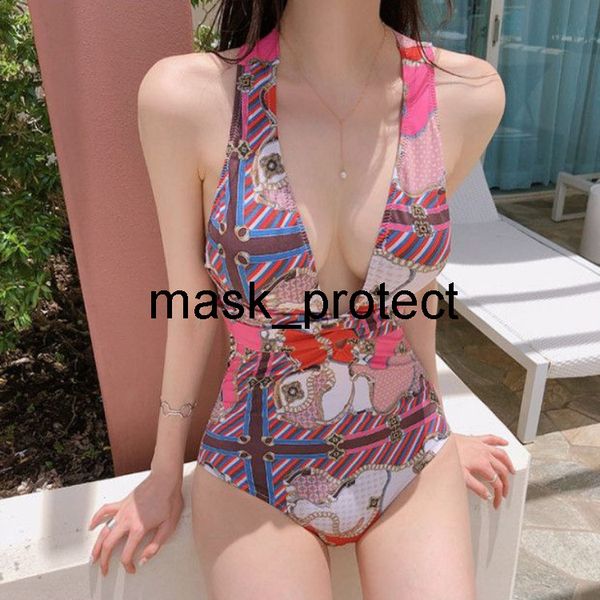 

street solid color versatile women jacket trendy korean one-piece women's digital printed low-cut swimsuit new discount in limited time, White;black