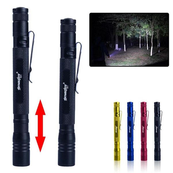 

портативная масштабируемые tactical pen форма light tactical фонарик карманных кемпинги 3 pen led