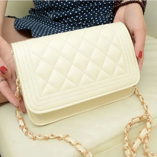 

new korean style lingge women's chain fashion small square bag women's bag small square