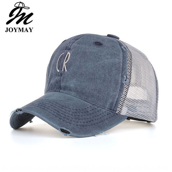 

summer new embroidered cr net baseball cap hat baseball cap sunshade outdoor sun hat b519, Blue;gray