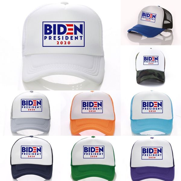 

vaymi ball colors biden president 2020 baseball hat fashion mesh 15 caps ridn with biden letters print summer visors outdoor sports, Blue;gray