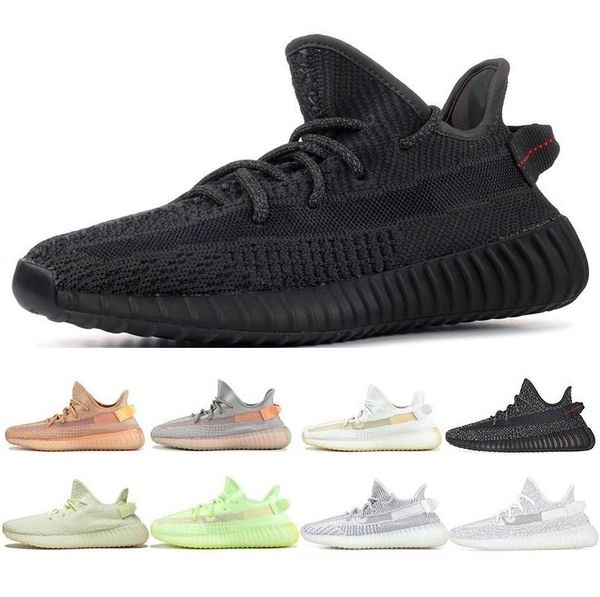 

new static clay true form hyperspace gid pink men women running shoes kanye west sports sneakers