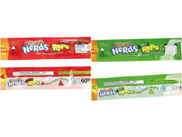 

2020 dry herb flower packing bags hashtag honey lol candy mylar bag with window medicated candy retail plastic packaging smell proof szrdh