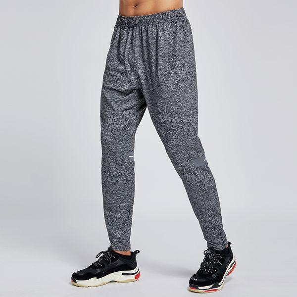 

running pants 2021 men gym fashion sport joggers trousers workout training breathable fitness long sweatpants zipper, Black;blue