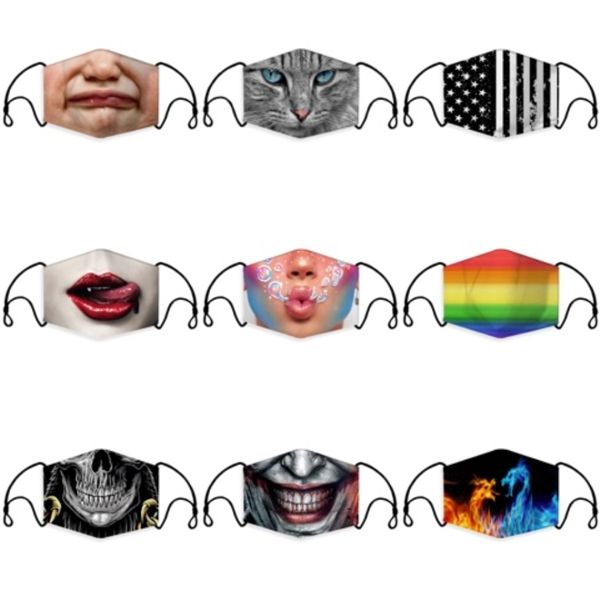 

shipping men outdoor training mask pm2.5 anti-pollution running face mask with valve washable cycling mouth masks l260fa#819