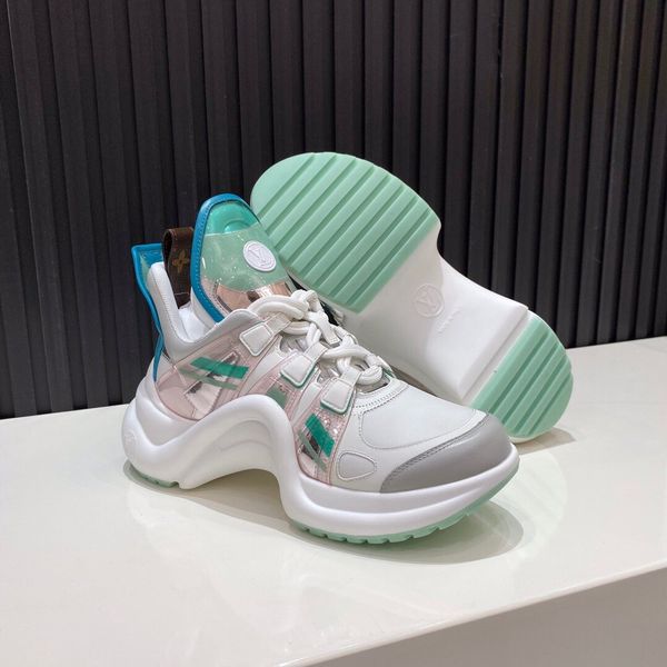 

the brand designer luxury leather casual sneakers, stylish archlight sneakers, comfortable platform, size 35-45 (with original box),gg