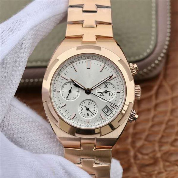 

8f v2 montre de luxe 41мм 5200 автоматическая цепь механическое движение тонкой стальной корпус 150m водонепроницаемый мужские часы, Slivery;brown