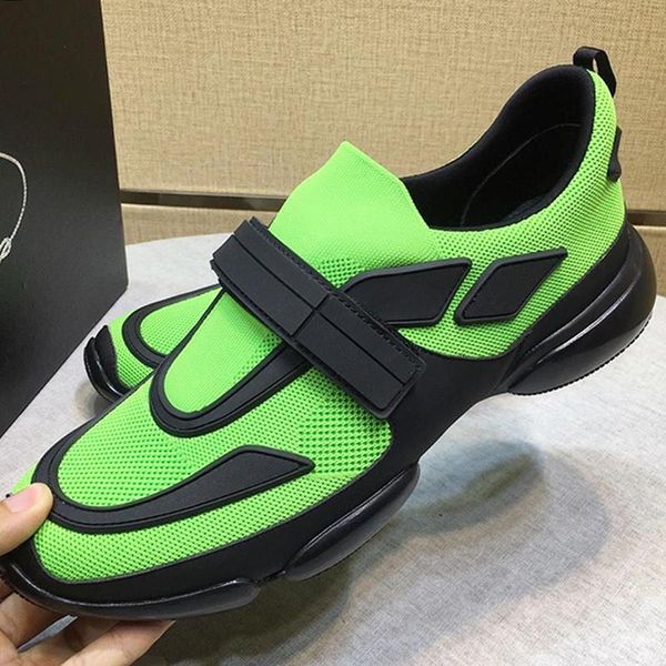 

cloudbust sneakers men 's shoes fashion classic breathable autumn and winter footwears design hook &loop casual men shoes zapatillas h, Black