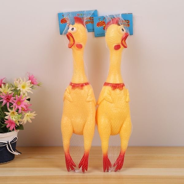 

venting creative new and unique large-size whole-person screaming toy chicken crazy turkey children's toy