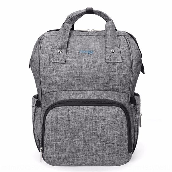 

waterproof multi-functional mommy bag backpack double shoulder large capacity out mom backpack fashion lightweight baby bag
