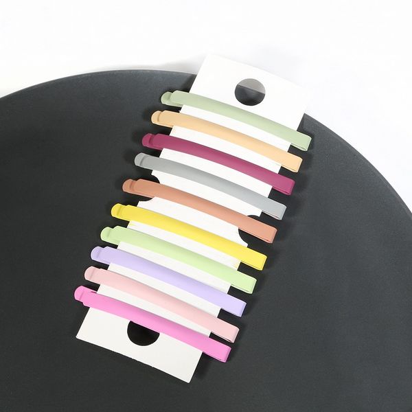 

1set fashion vintage women colorful solid plastic thick barrettes female elegant hair clips lady hairpins hair accessories
