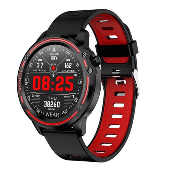 

l8 smart watch men ecg + ppg ip68 waterproof blood pressure heart rate fitness tracker sports smartwatch vs l5 l7