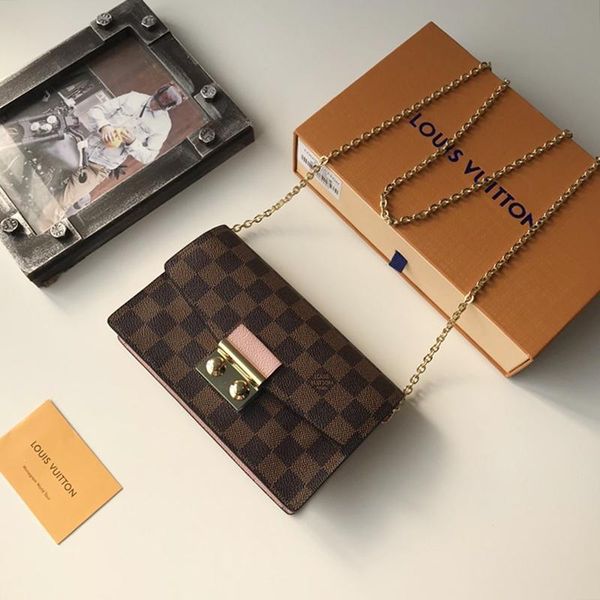 

fast delivery vintage womens bags chain plaid small flap luxury designer lady party bags women shoulder bags crossbody bag messenger bag